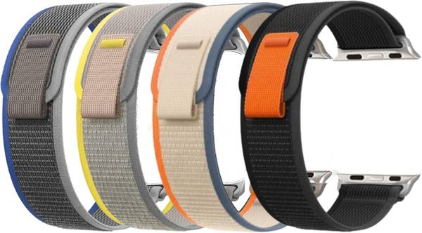 DARKFIT Trail Loop Bands/Straps Compatible with Watch 49mm 45mm 44mm 42mm, Adjustable Velcro Premium Strap for iWatch Ultra & Ultra 2 Series SE 8 7 6 ...