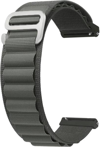 ACM Watch Strap Nylon Hook for Cmf By Nothing Watch Pro Smartwatch Belt Band Grey Smart Watch Strap