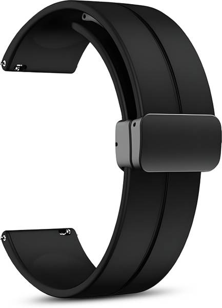 PunnkFunnk Silicone Band Strap for 22mm Watches | Soft TYPE, Waterproof & Adjustable Smart Watch Strap