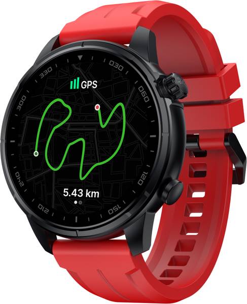 Cult Velocity with Built-in Turbo Track GPS,1.4'' AMOLED Display, Compass, BT Calling Smartwatch