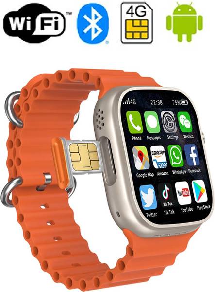 WELLSYS Smart Watch S8 Ultra 4G Sim Card GS29 Wifi GPS YOUTUBE Smartwatch