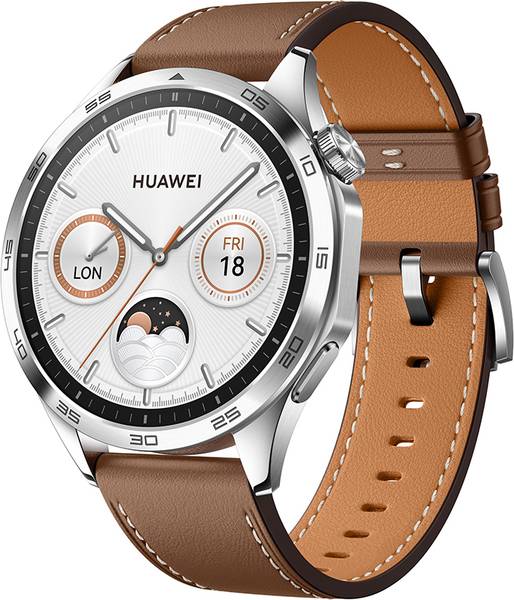 Huawei Watch GT4 46mm 14 Days Battery Life, TruSeen Tech for 24/7 Health Monitoring Smartwatch