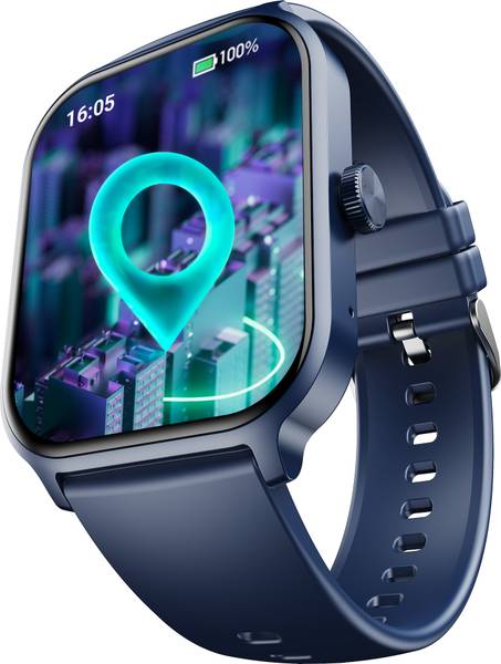 boAt Storm Call 3 Plus w/ Turn by Turn Navigation, QR Tray, 4.97cm(1.96'') HD Display Smartwatch