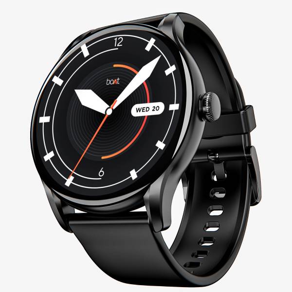 boAt Lunar Connect Ace with 1.43 " AMOLED Display, BT Calling, 100+ Sports Mode, IP68 Smartwatch