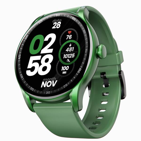 boAt Lunar Connect Ace w/ 1.43" AMOLED Display, BT Calling, 100+ Sports Modes & IP68 Smartwatch