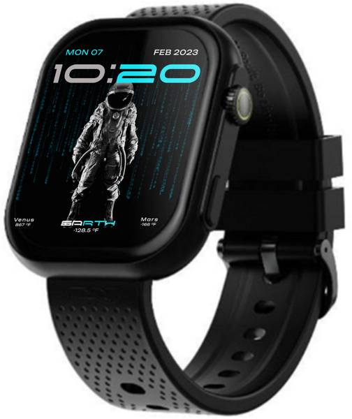 Boult CrownX 2.0" HD Screen, BT Calling, Working Crown, 1000Nits, Metallic Frame, SpO2 Smartwatch