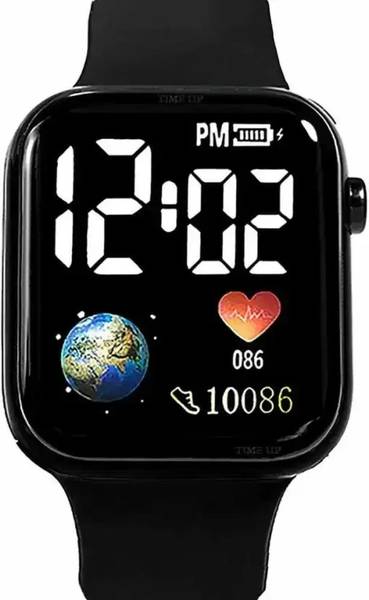 HLMT Teenagers LED Luxurious Fashion Silicone Digital Watch (Not smart watch) Smartwatch