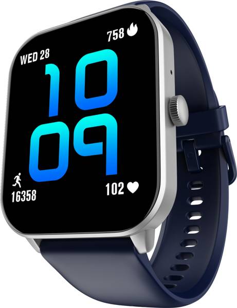 Noise Qube 2 Bluetooth Calling with 1.96" display, Built-in Games, AI Voice Assistant Smartwatch
