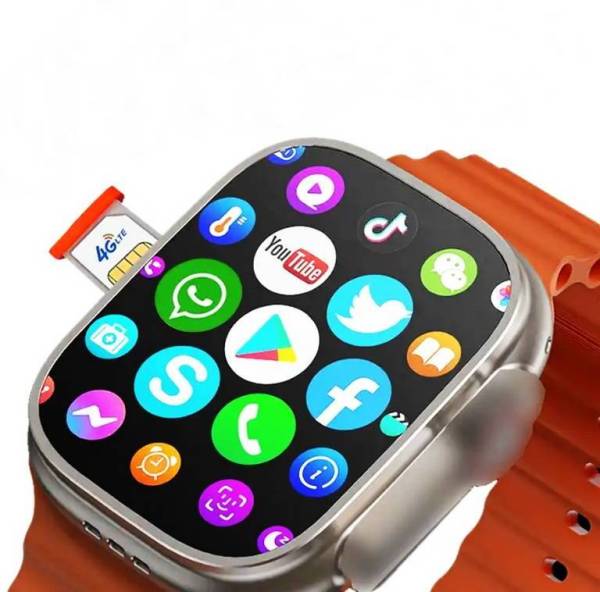 BLR2 S8 Ultra 4G Sim Card Smartwatch Smartwatch