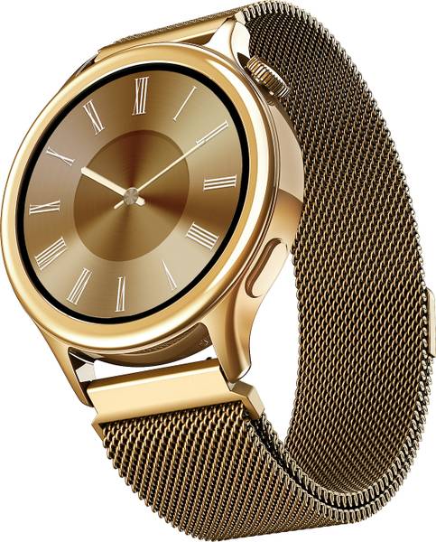 boAt Enigma Daze Women's Luxury Watch w/ SOS Location Tracker & 1.3''(3.3 cm) Screen Smartwatch