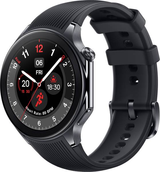 OnePlus Watch 2 with Wear OS 4, Snapdragon W5 Chipset & Up to 100 hours battery Smartwatch