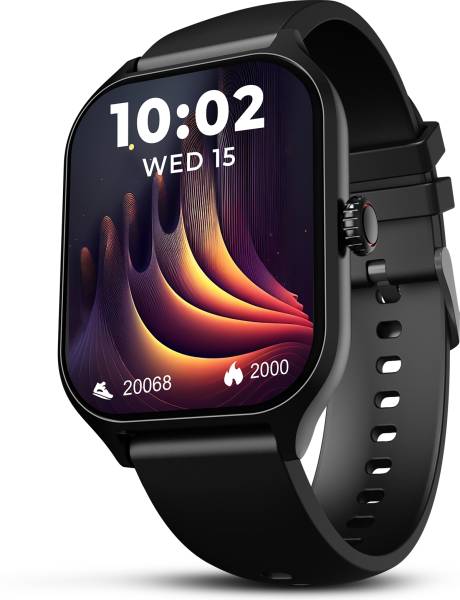 beatXP Marv Raze 1.96" Display Bluetooth Calling Smart Watch, Smart AI Voice Assistant Smartwatch