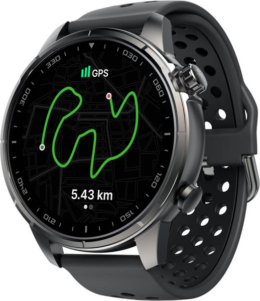 Cult Velocity with Built-in Turbo Track GPS,1.4'' AMOLED Display, Compass, BT Calling Smartwatch