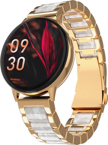 Lifelong Amber 1.39'' Premium Luxury for Women AMOLED Display BT Calling Smartwatch