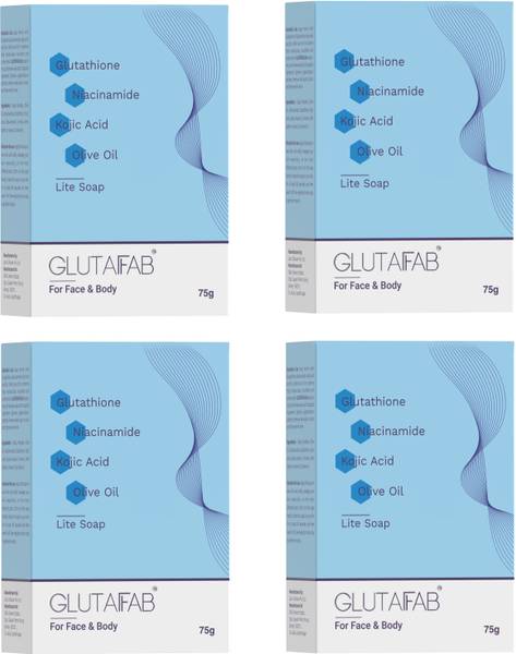 Glutafab Lite Moisturizing & Brightening Soap with Glutathione, kojic acid & Olive Oil