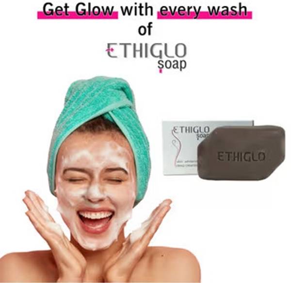 etiglo Ethiglo for Skin Brightening soap for men and women 75 Grm pack of 1