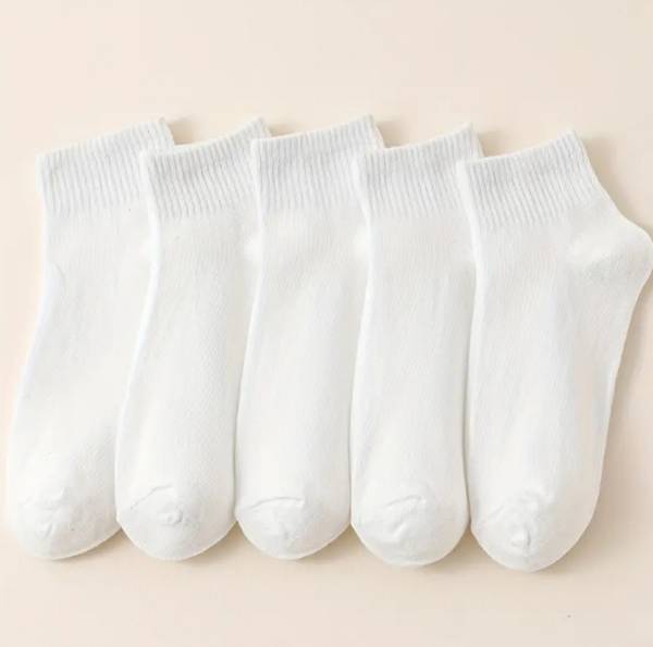 Cozysox Men & Women Solid Ankle Length