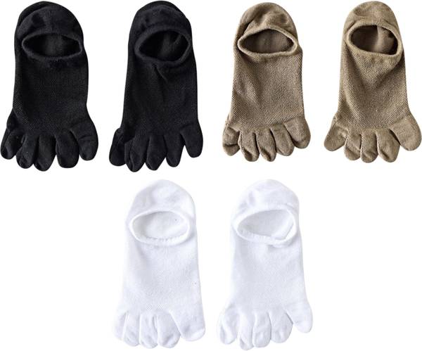 Freshfoot Men Solid Low Cut