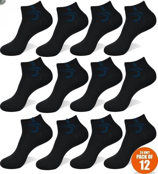 JERONOVIX Men & Women Color Block Ankle Length, Low Cut