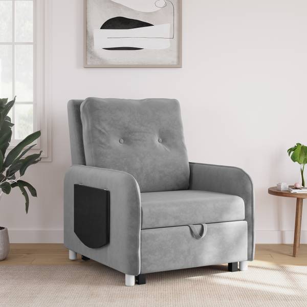 WESTIDO Citrus 1 Seater Single Solid Wood Pull Out Sofa Cum Bed