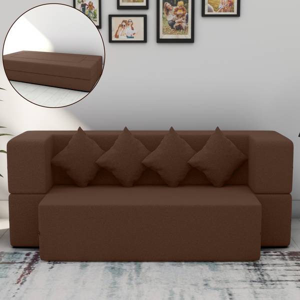 Flipkart Perfect Homes Cambridge 4 Seater Single Foam Fold Out Sofa Cum Bed Price History