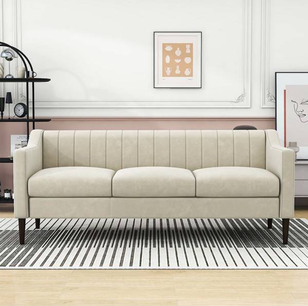 RM HOME Renox Fabric 3 Seater Sofa - Price History