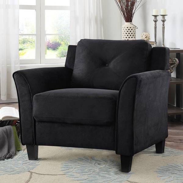 Groovecraft Edward 1 Seater Modern Fabric Sofa Set for Living Room Fabric 1 Seater Sofa