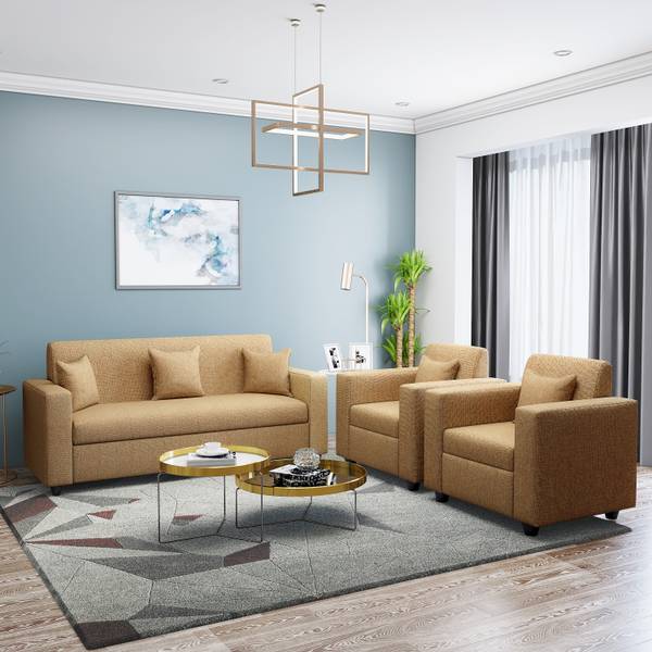 Bharat Lifestyle Lexus Fabric 3 1 1 Sofa Set Price History