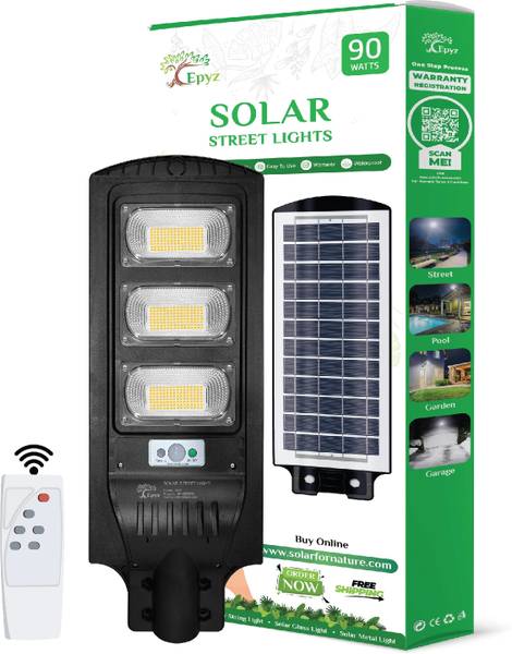 Epyz 90W Solar Street Lights Outdoor Waterproof Motion Sensor Lamp for Home Garden Solar Light Set