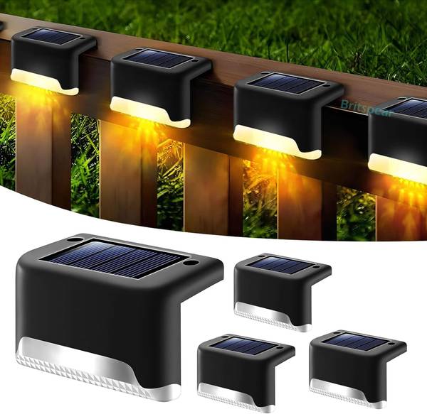 BRITSPEAR BRITSPEAR Solar Light Outdoor Garden lamp Home Stair Step Lights Blacony Solar Light Set