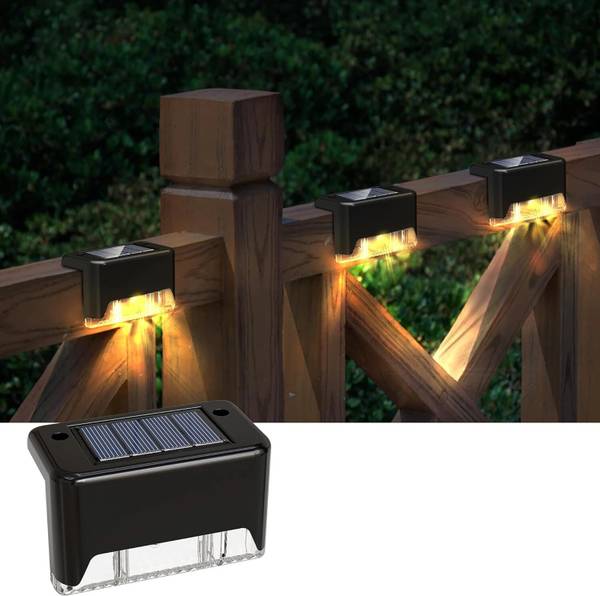 VARNITYA Automatic On Off Solar Lights Stair Steps Deck Balcony Home Decoration Light Solar Light Set