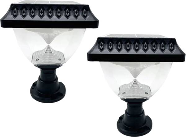 Homehop 10W Solar LED Main Gate Light for Home Garden Outdoor Waterproof Multicolor Lamp Solar Light Set