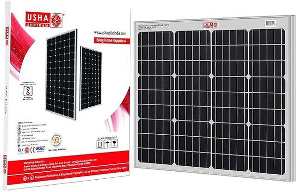 Usha Shriram 60 watt 12V MONO Solar Panel (Pack of 1) Solar Panel