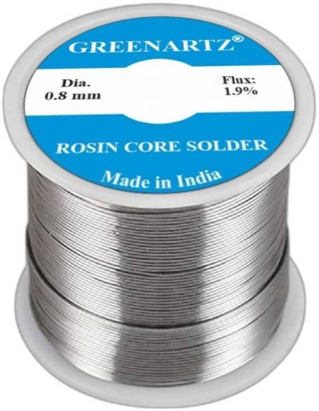 GREENARTZ Soldering wire Rosin Core 1.8% Solder 0.8mm 63:37 Tin Lead 60 W Simple