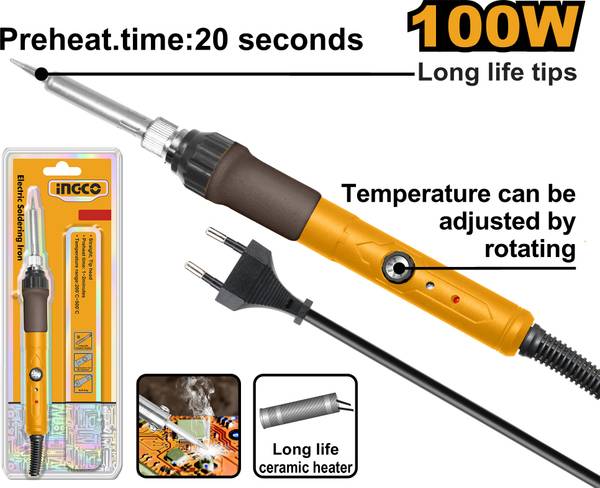INGCO SI0110831 100 W Temperature Controlled