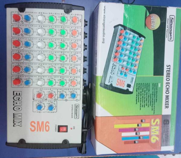 soundcraft Stranger SM-6 Echo Mixer with Echo and Metal Tone Digital Sound Mixer