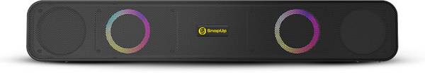 SnapUp Boom X2 Upto 8H TYPE C Multi-Compatibility RGB TWS Feature 16 W Bluetooth Soundbar