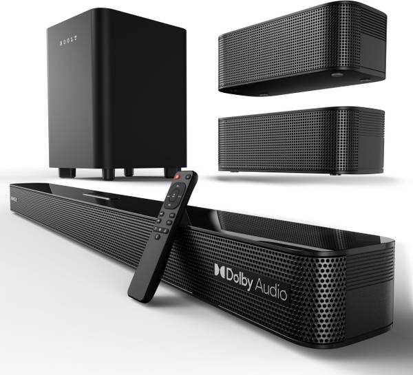 Boult Bassbox X625 Dolby Digital, 625W Power, 5.1 Channel, Dedicated DSP, 3 EQ mode 625 W Bluetooth Soundbar