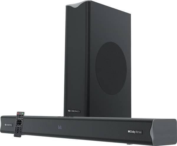 ZEBRONICS Juke bar 1000 Dolby ATMOS LED Display HDMI eARC