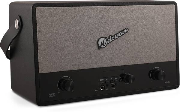 Melowave Wireless Portable Bluetooth Speaker -with 30 hr of Playtime 360 Sound FM Radio 30 W Bluetooth Home Audio Speaker