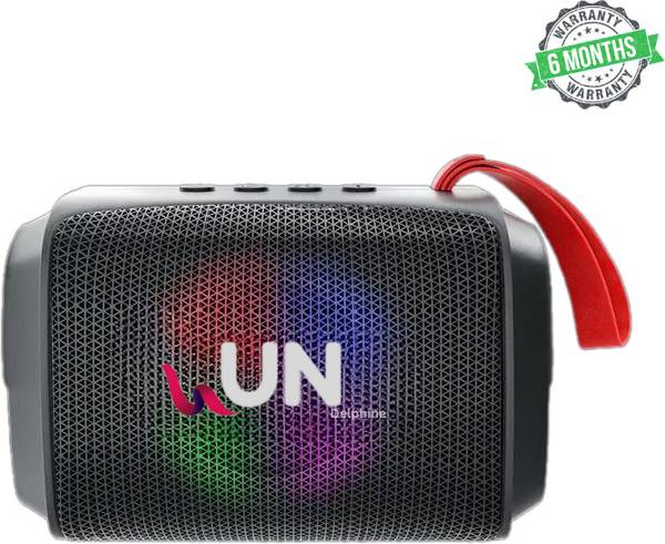 delphine UBON Maharaja SP-46 Wireless 10W Bluetooth Speaker (Black, Stereo Channel) 8 W Bluetooth Home Audio Speaker