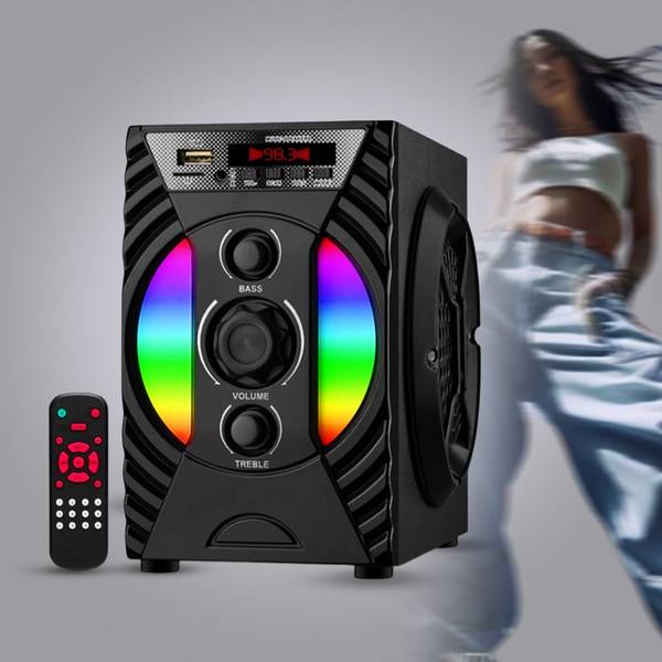 Neemax MJMA Black NANO 30 W Bluetooth Home Theatre (Black, Stereo Channel) 30 W Bluetooth Home Audio Speaker