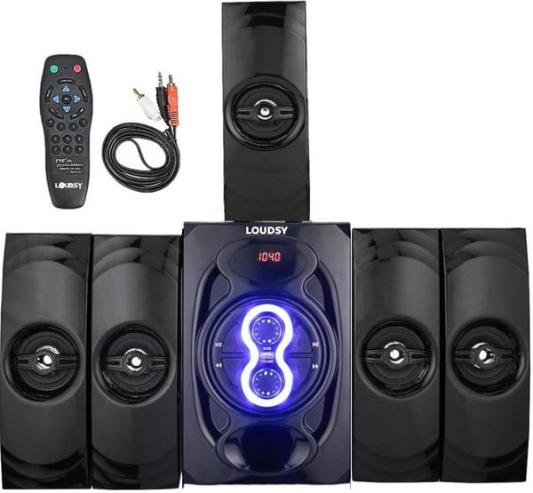 LOUDSY HT BT 5.1 Multimedia Speaker with Crystal Clear Natural