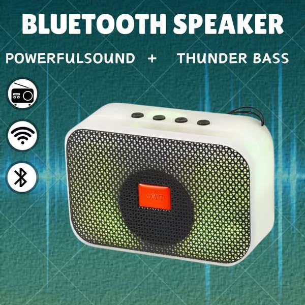 Clairbell M412 Bluetooth Speaker With Deep Sound & Unique Style Support USB/FM/SD CardI384 5 W Bluetooth Home Theatre