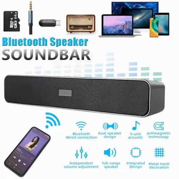 Nilesawar A259 M21 Long Bar Dual-Speaker Multimedia Radio Bluetooth Audio Support TF Card 16 W Bluetooth Home Theatre
