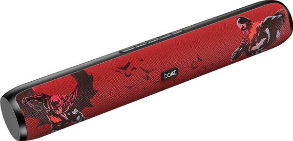 boAt Aavante Bar 590 Batman Edition w/ Dual Passive Radiators & 7 HRS Playback 25 W Bluetooth Soundbar