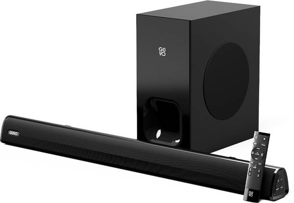 GOVO GOSURROUND 850 | 200W Bluetooth Soundbar|2.1 Channel with 6.25'' Wired Subwoofer 200 W Bluetooth Soundbar