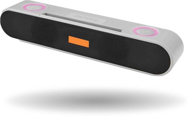 TX -FLO Dolby Atmos Soundbar RGB Lights,Input, AUX, FM Radio,WS upto 16h play 20 W Bluetooth Soundbar
