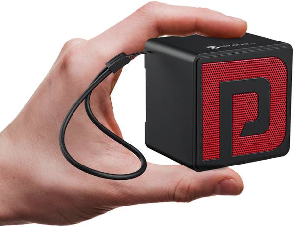 Portronics Nugget 3W Mini Bluetooth Speaker, Upto 4 Hours Playtime, HD Sound,Bluetooth 5.4V 3 W Bluetooth Speaker