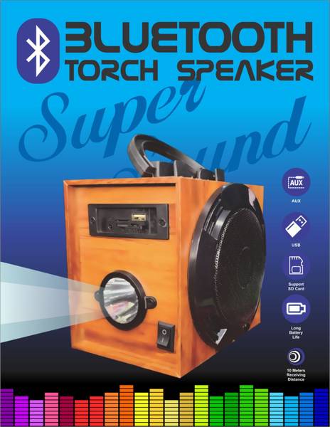 sykz NANO BLUETOOTH TORCH SPEAKER 10 W Bluetooth Speaker